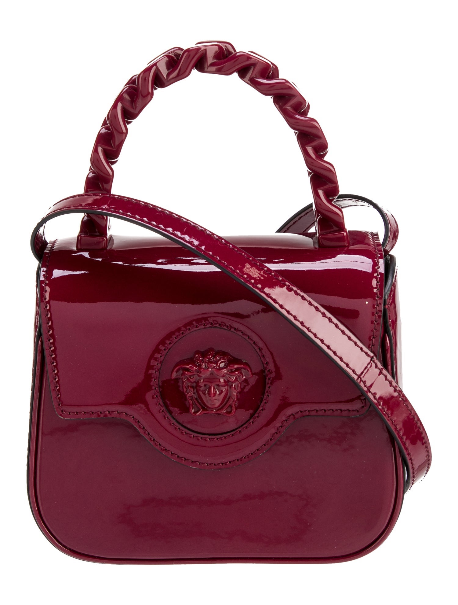 Versace Patent Leather Hobo