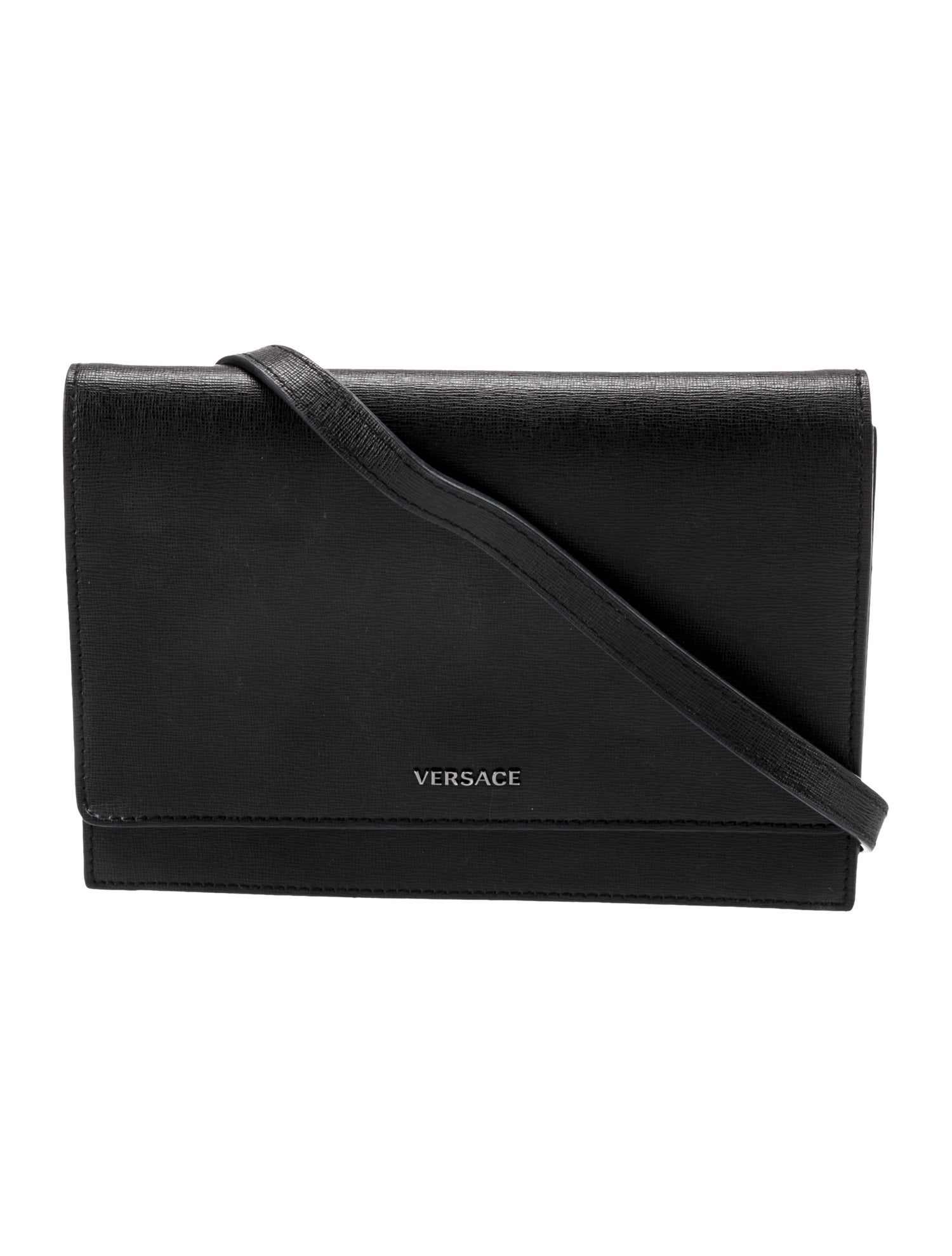 Versace Leather Crossbody Bag