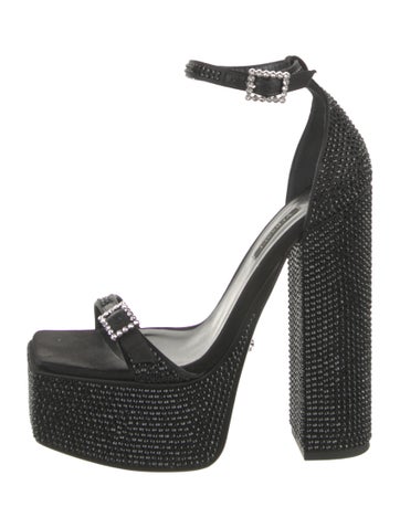 Versace Sandals Crystal Embellishments 8