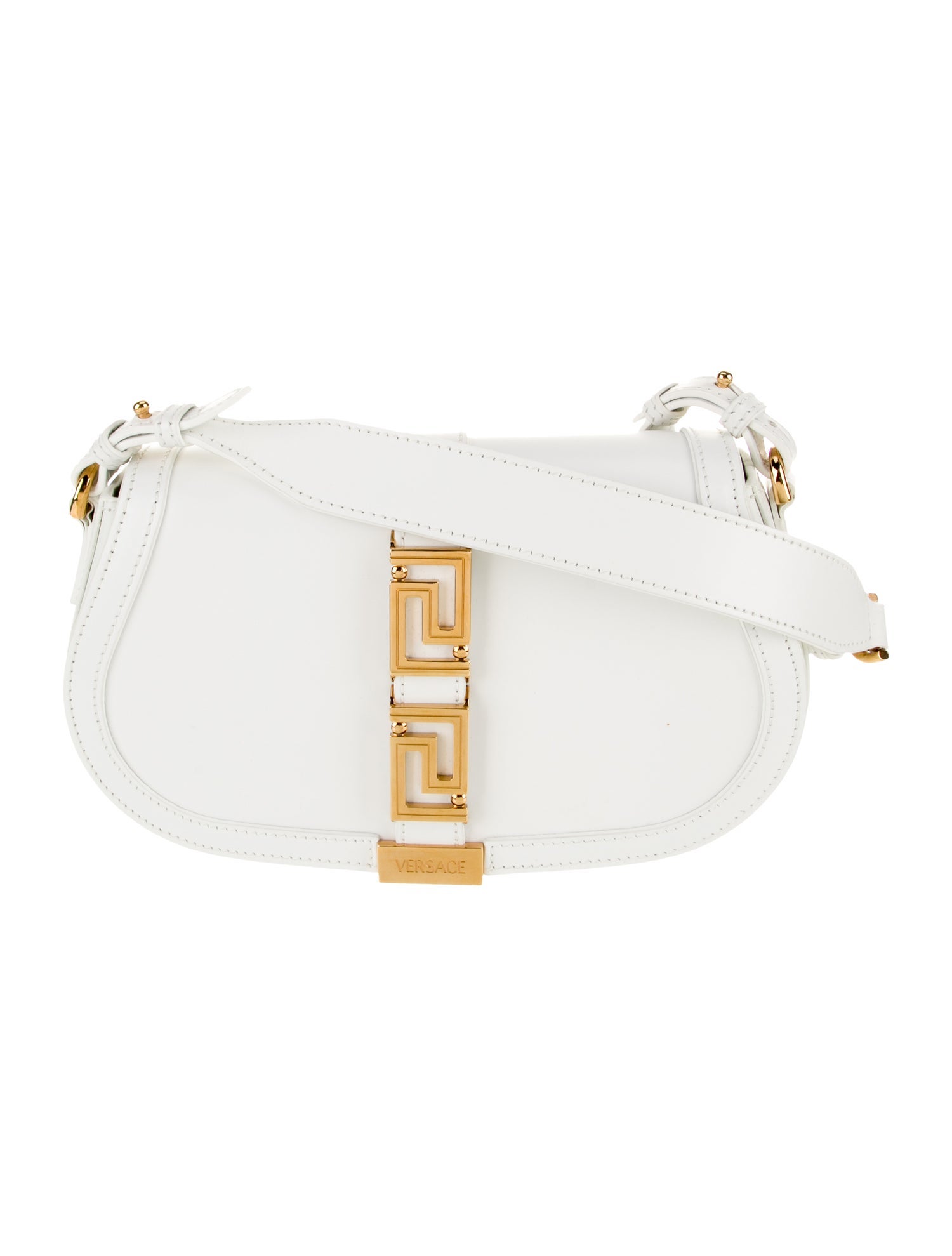 Versace Leather Shoulder Bag