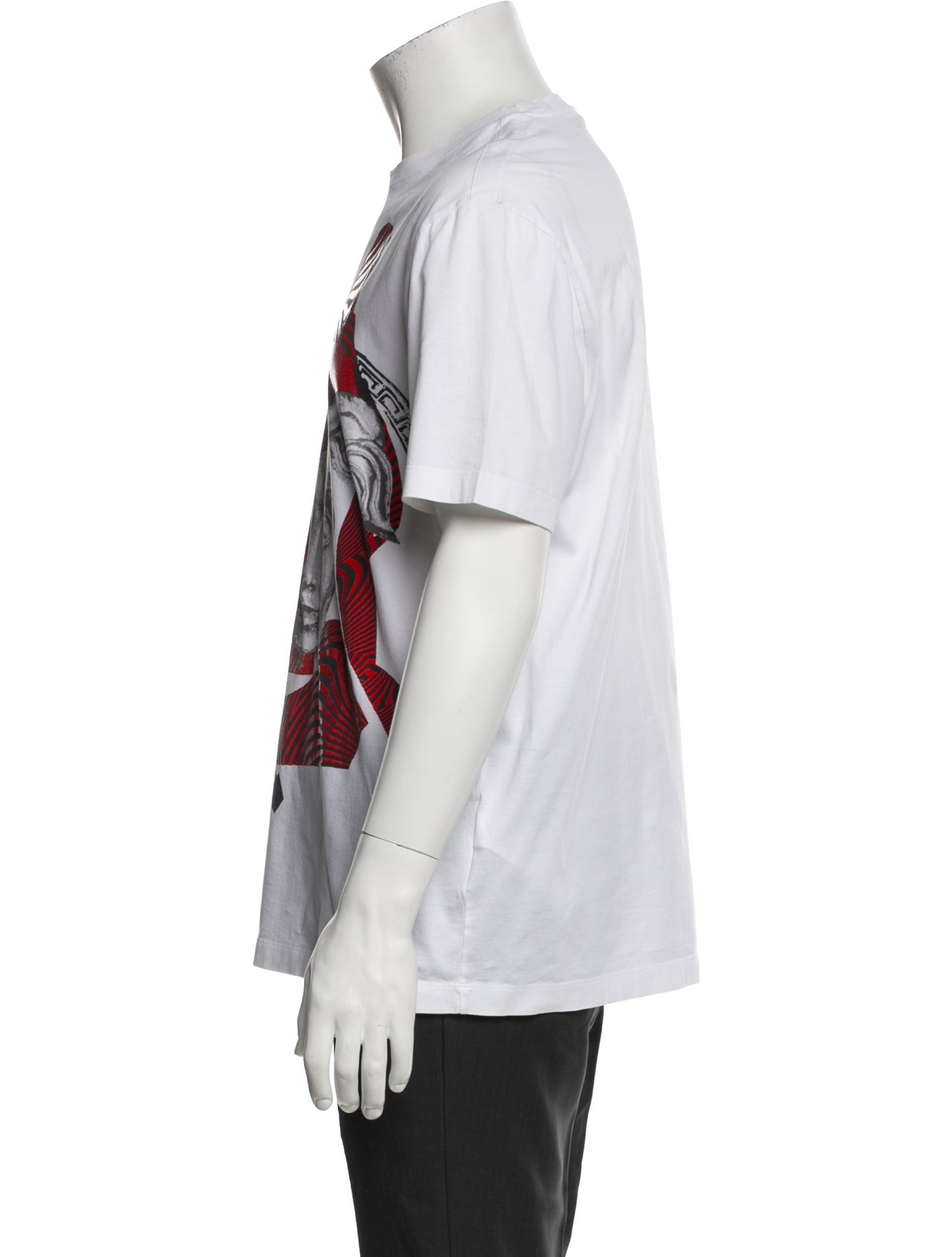 Versace Graphic Print Crew Neck T-Shirt