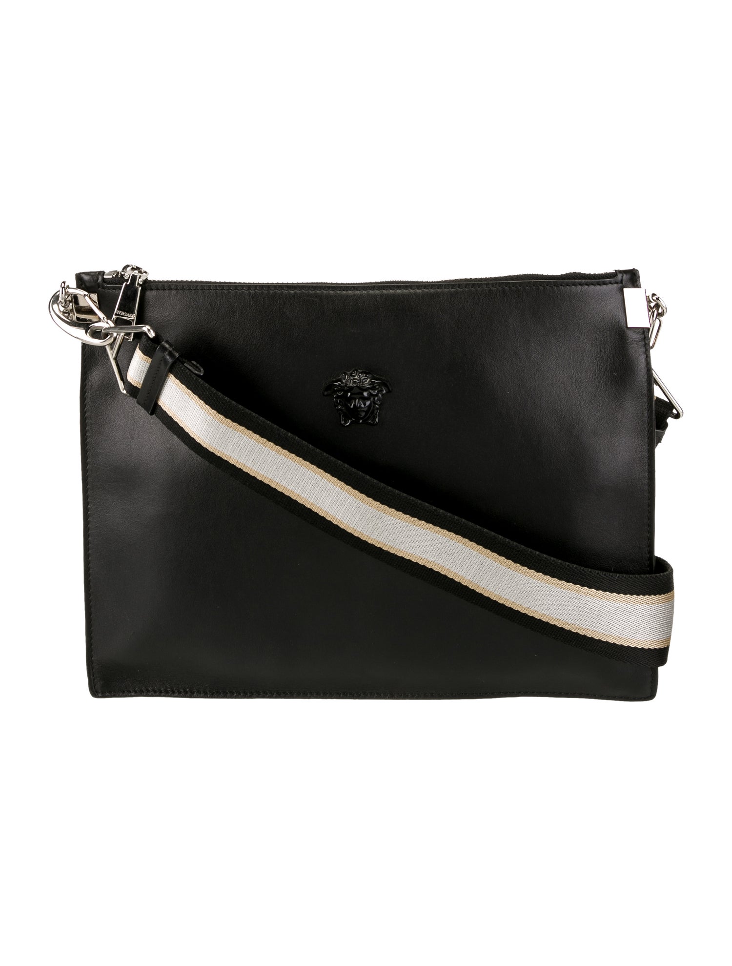 Versace Leather Crossbody Bag