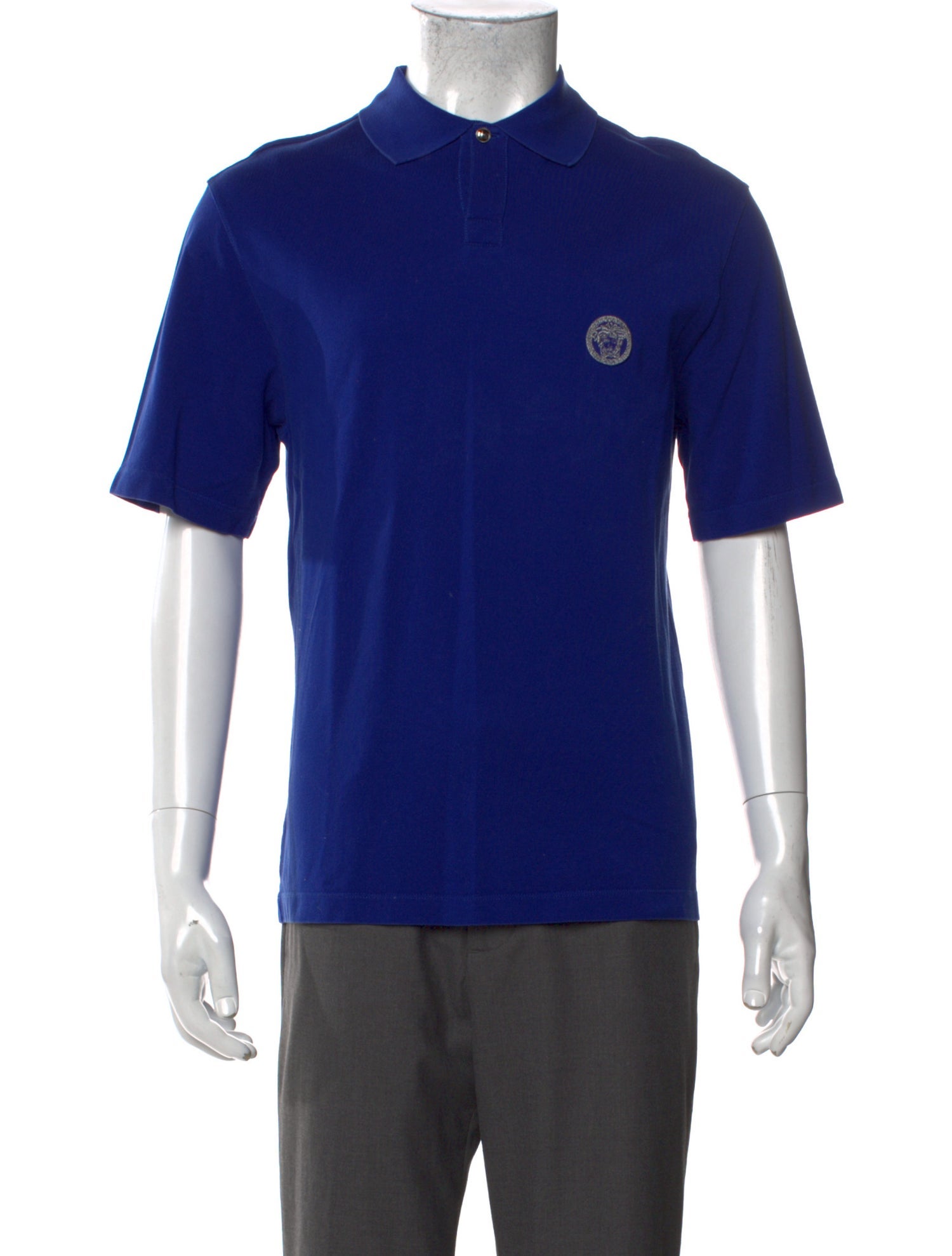 Versace Collar Short Sleeve Polo Shirt