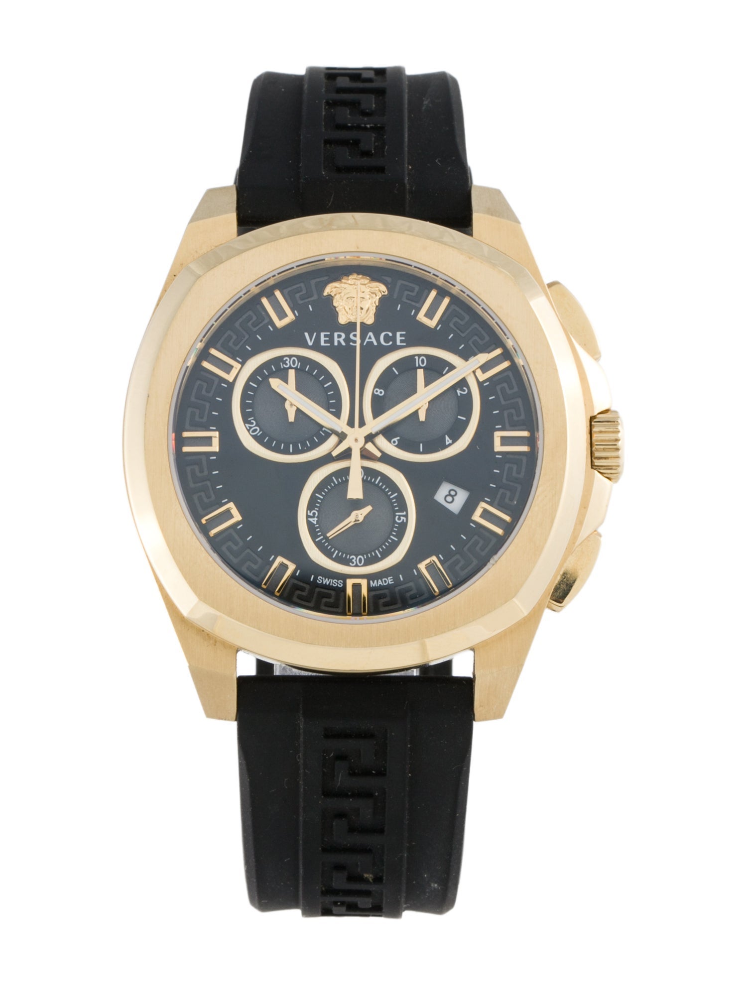 Versace Geo Chrono Watch w/ Tags