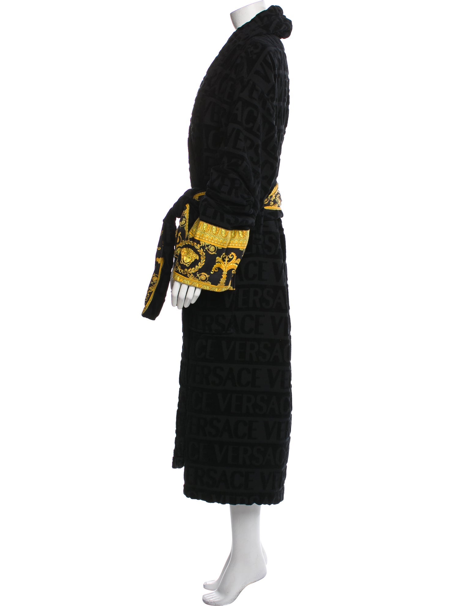 Versace Graphic Print Robe