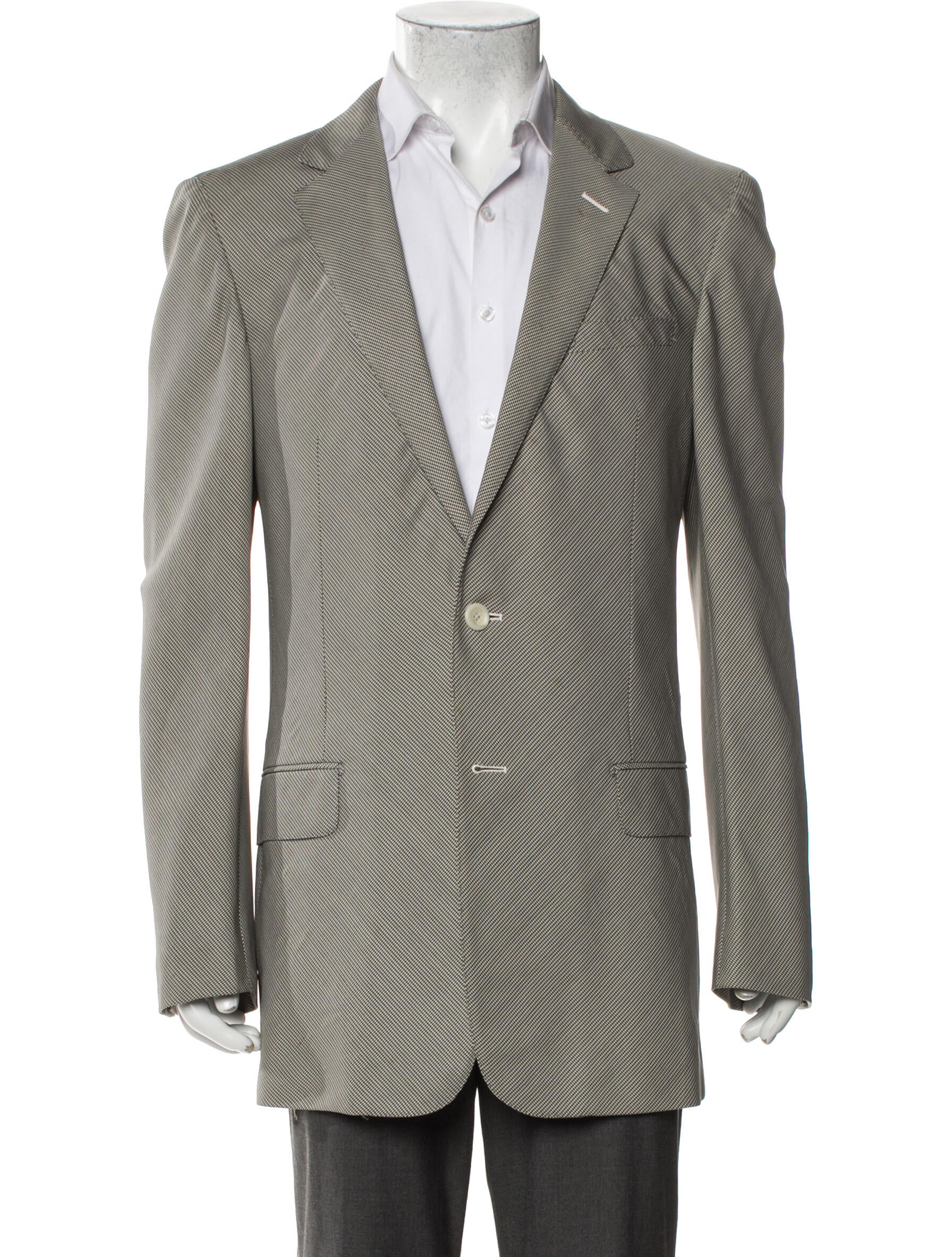 Versace Medusa Insignia Wool Blazer