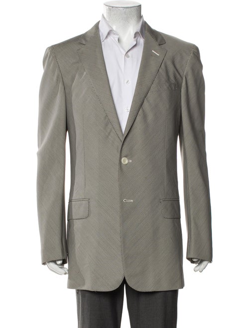 Versace Medusa Insignia Wool Blazer