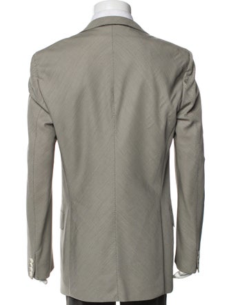 Versace Medusa Insignia Wool Blazer