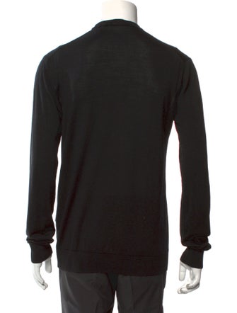 Versace Wool Crew Neck Pullover
