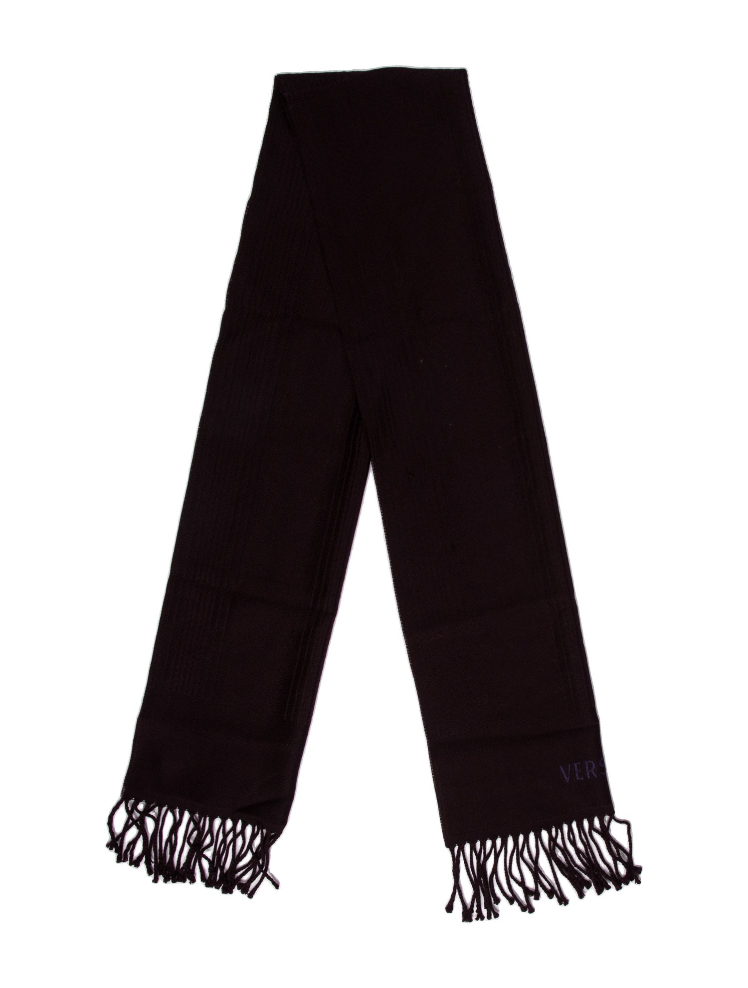 Versace Wool Printed Scarf