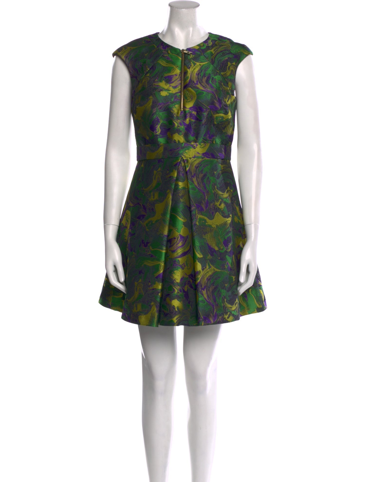 Versace Printed Mini Dress