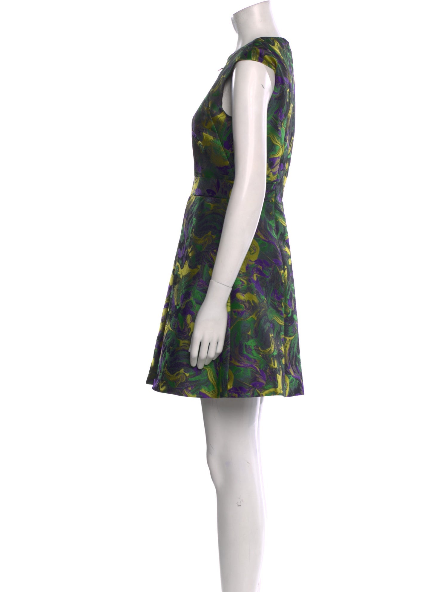 Versace Printed Mini Dress