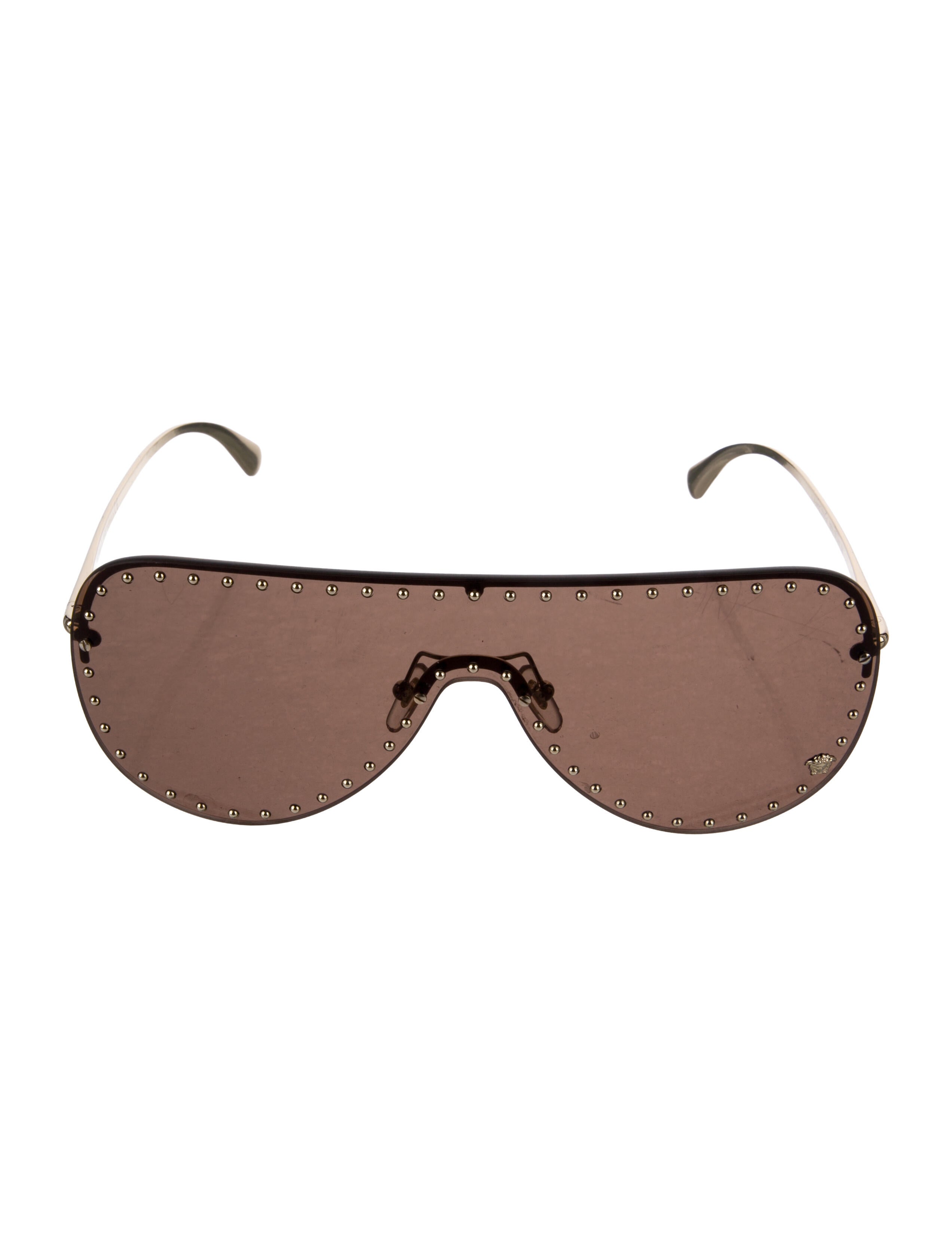 Versace Shield Tinted Sunglasses