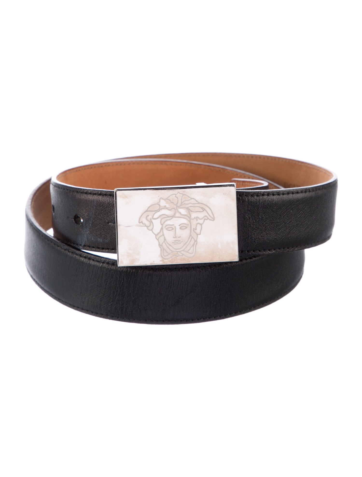 Versace Leather Waist Belt