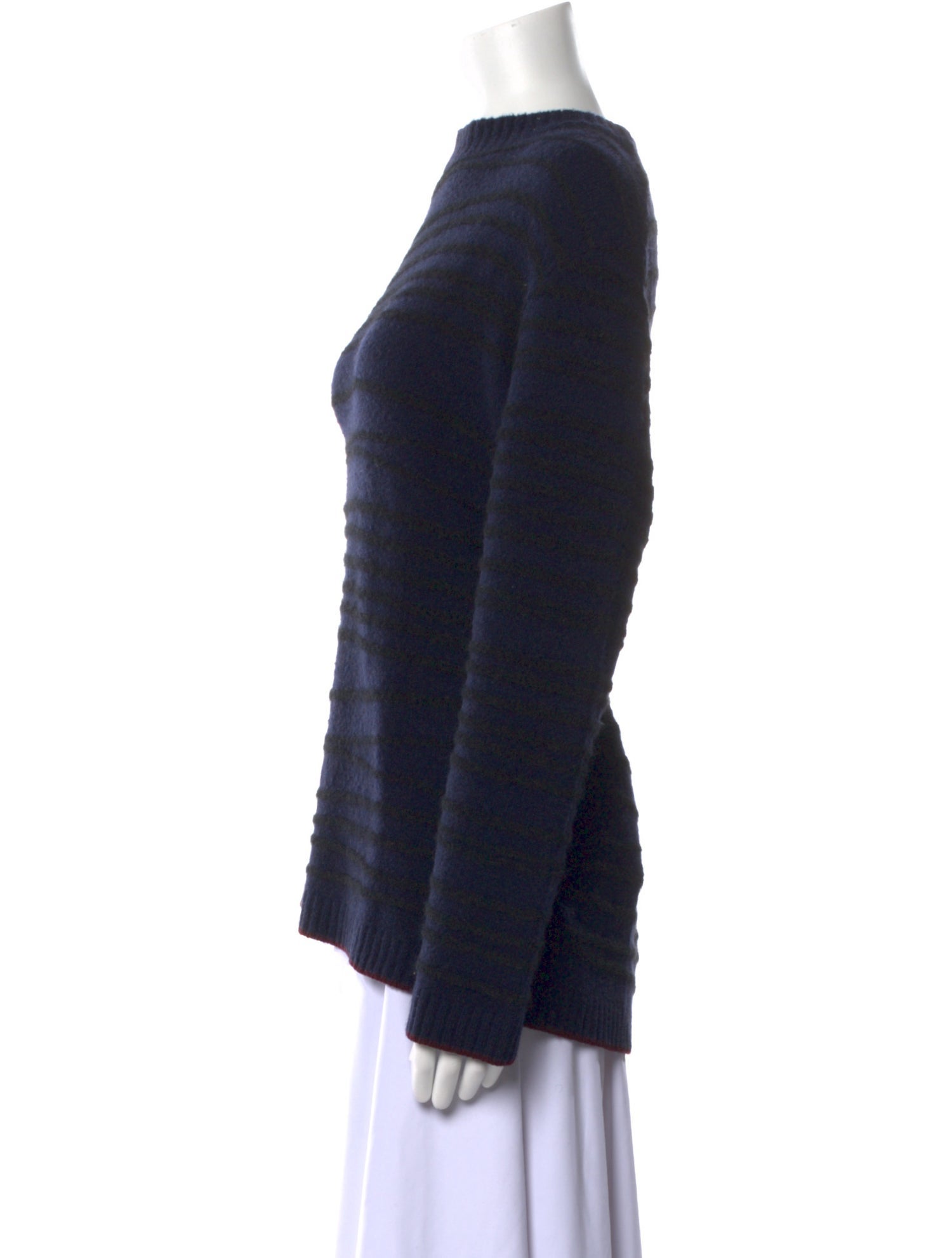 V2 Versace Classic Wool Mock Neck Sweater