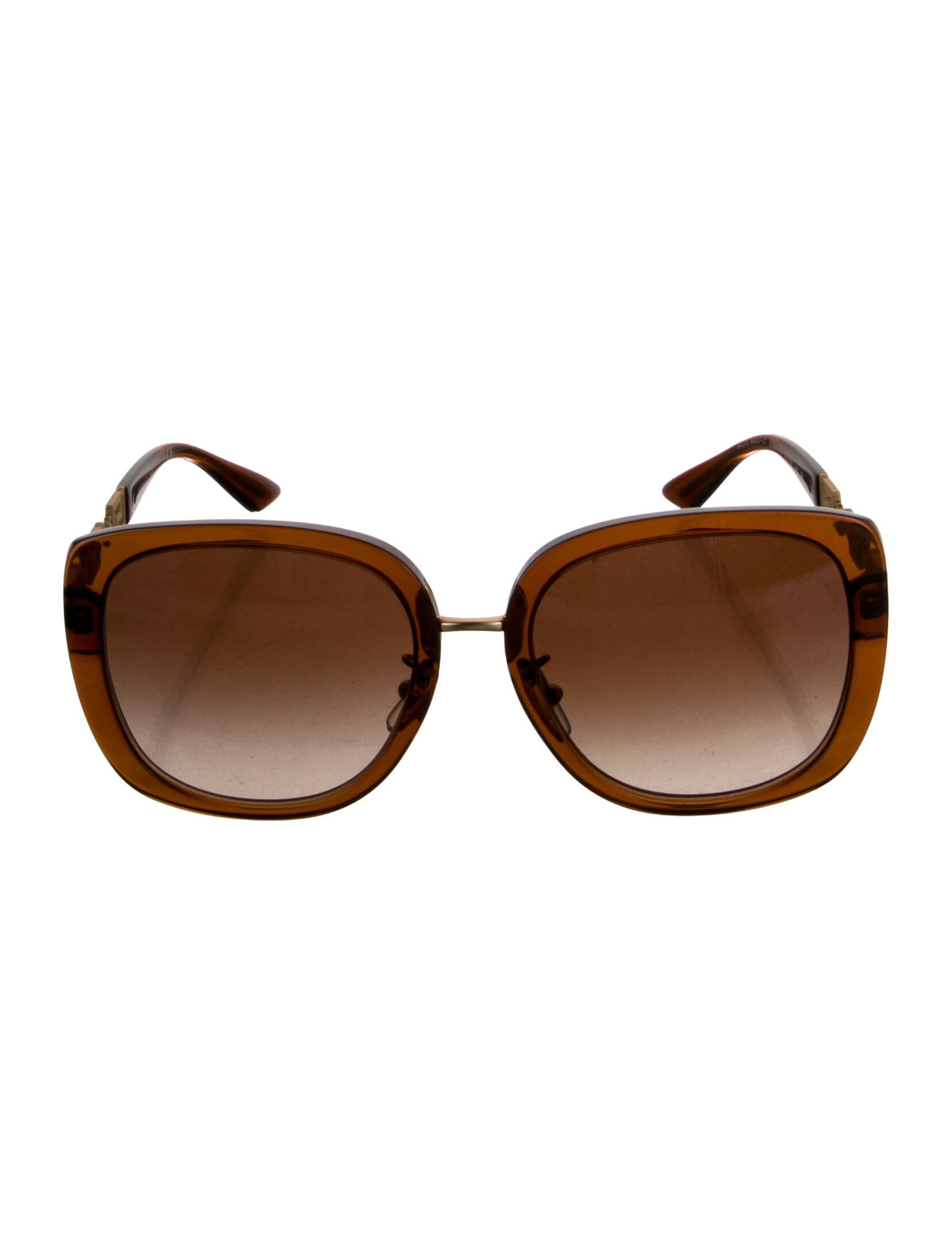 Versace Oversize Gradient Sunglasses