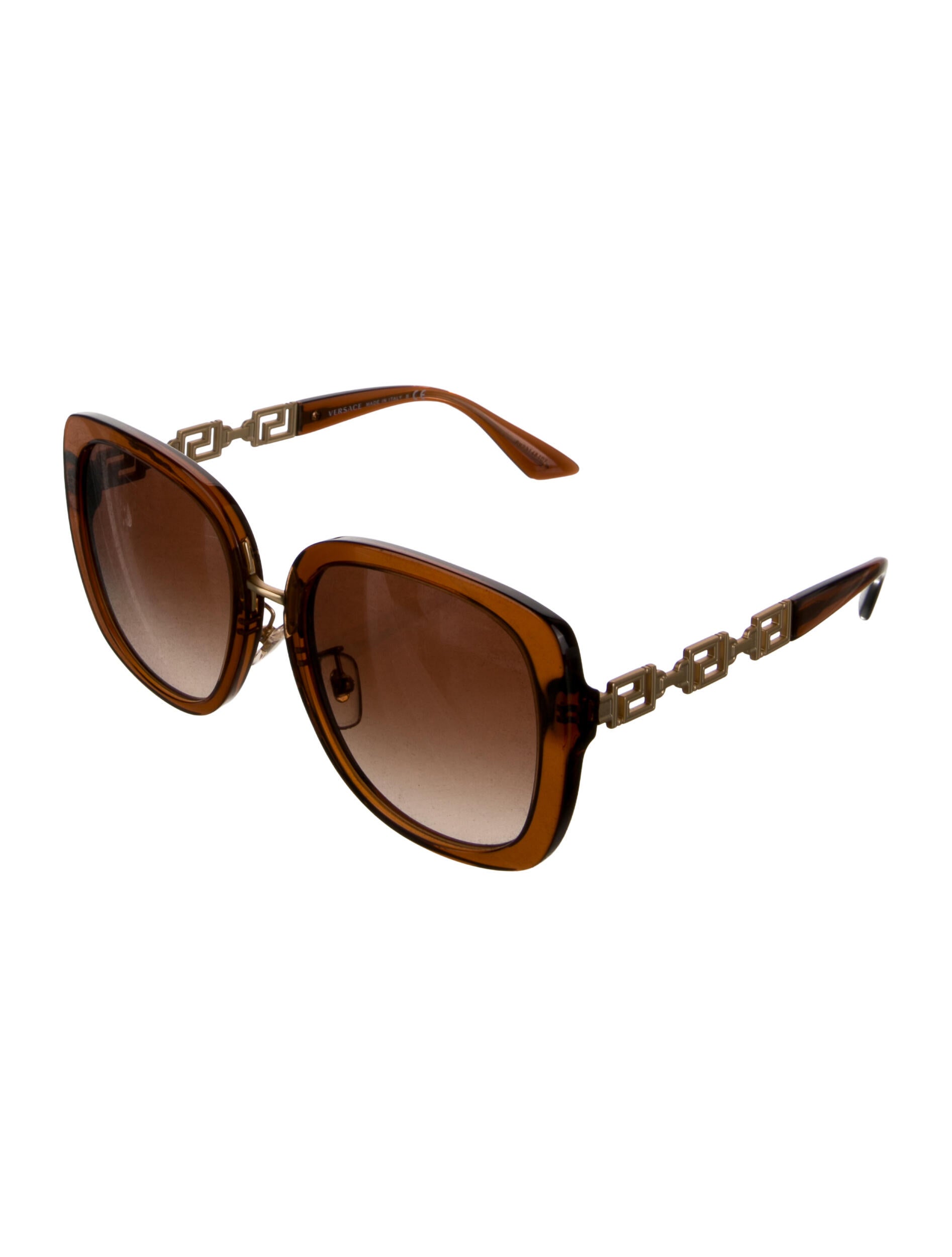 Versace Oversize Gradient Sunglasses