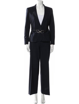 Versace Wool Pantsuit