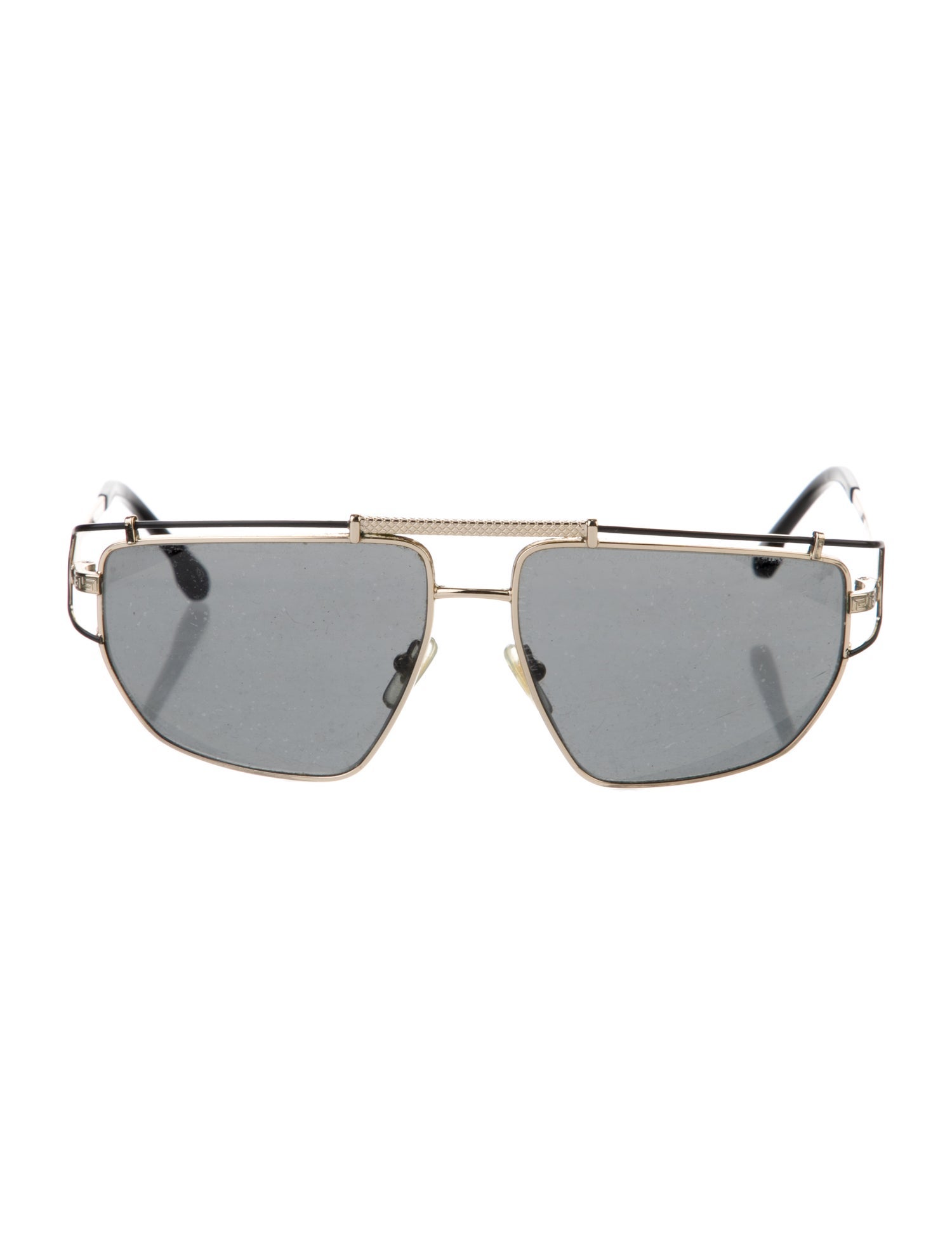 Versace Aviator Tinted Sunglasses