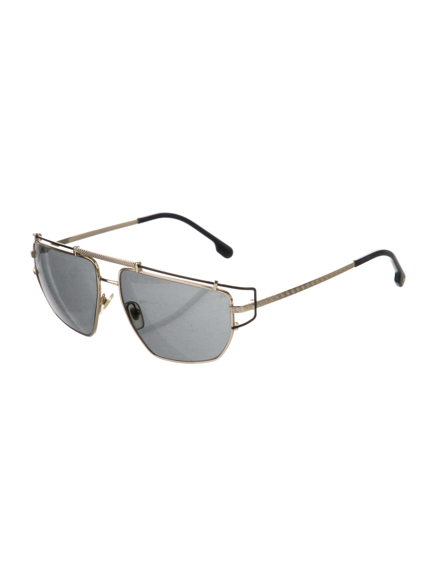 Versace Aviator Tinted Sunglasses