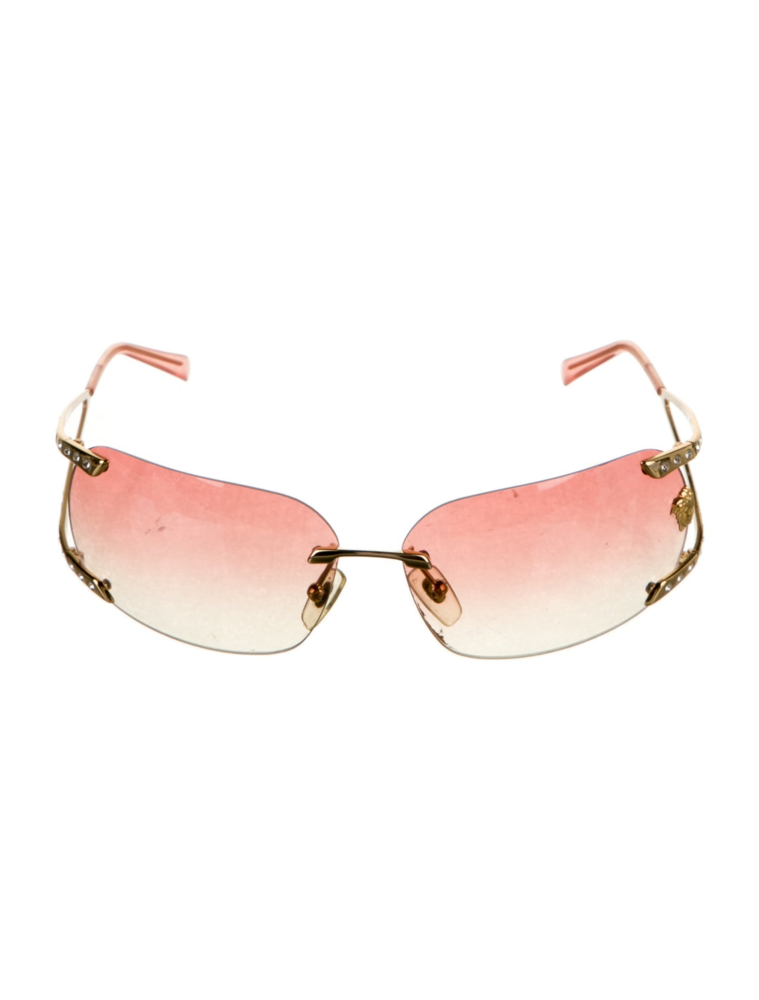 Versace Shield Gradient Sunglasses