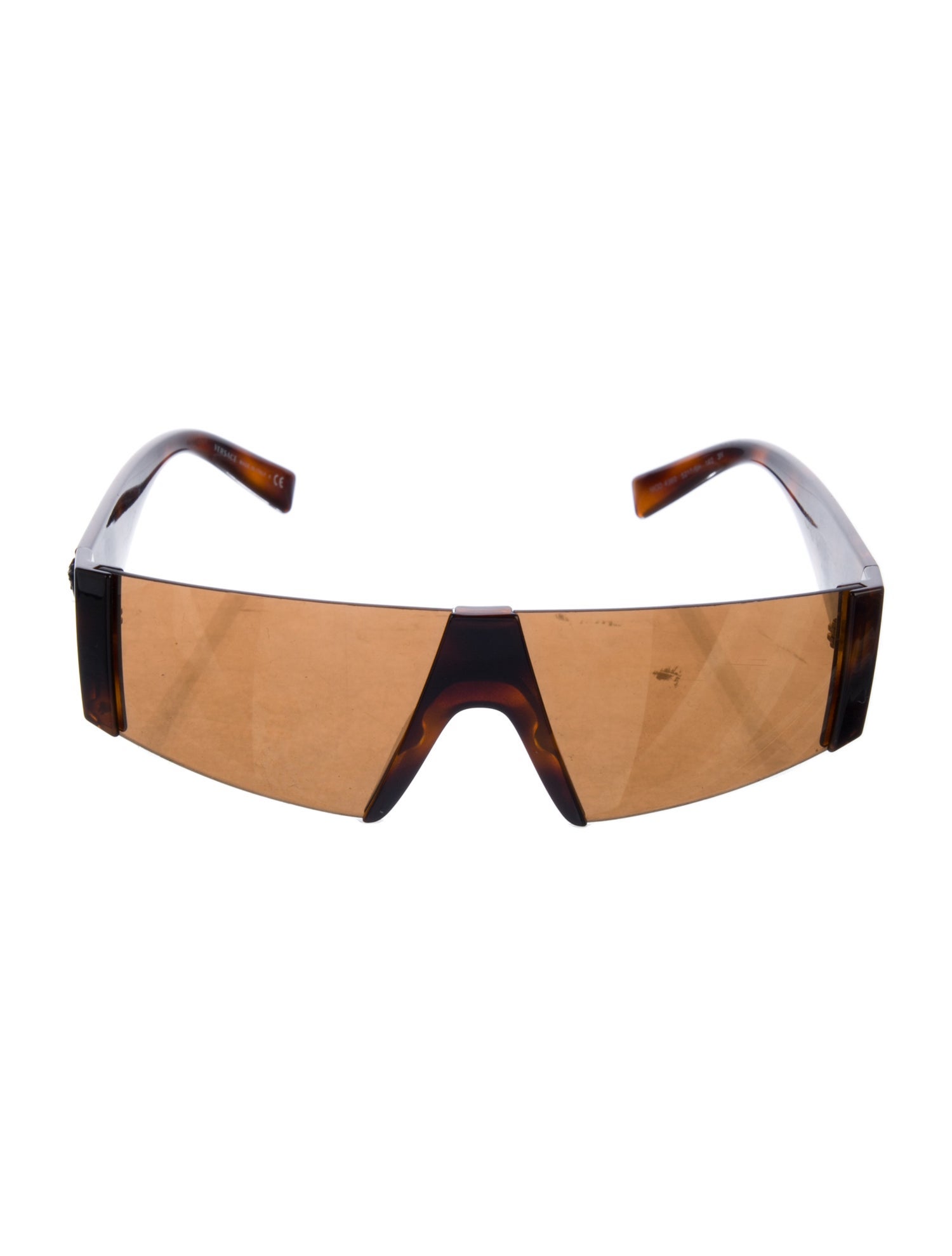 Versace Medusa Insignia Shield Sunglasses