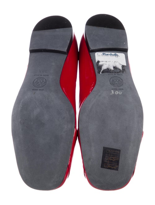 Versace Patent Leather Flats