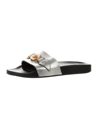 Versace Leather Slides