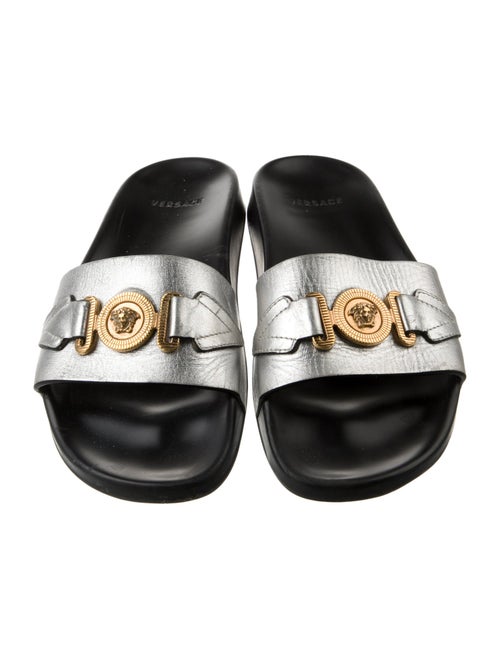 Versace Leather Slides