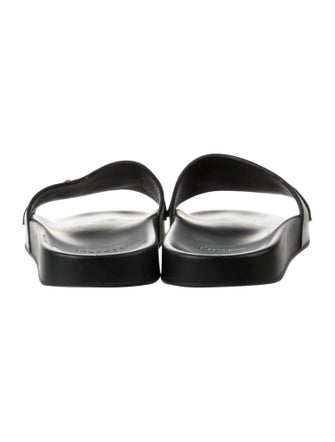 Versace Leather Slides