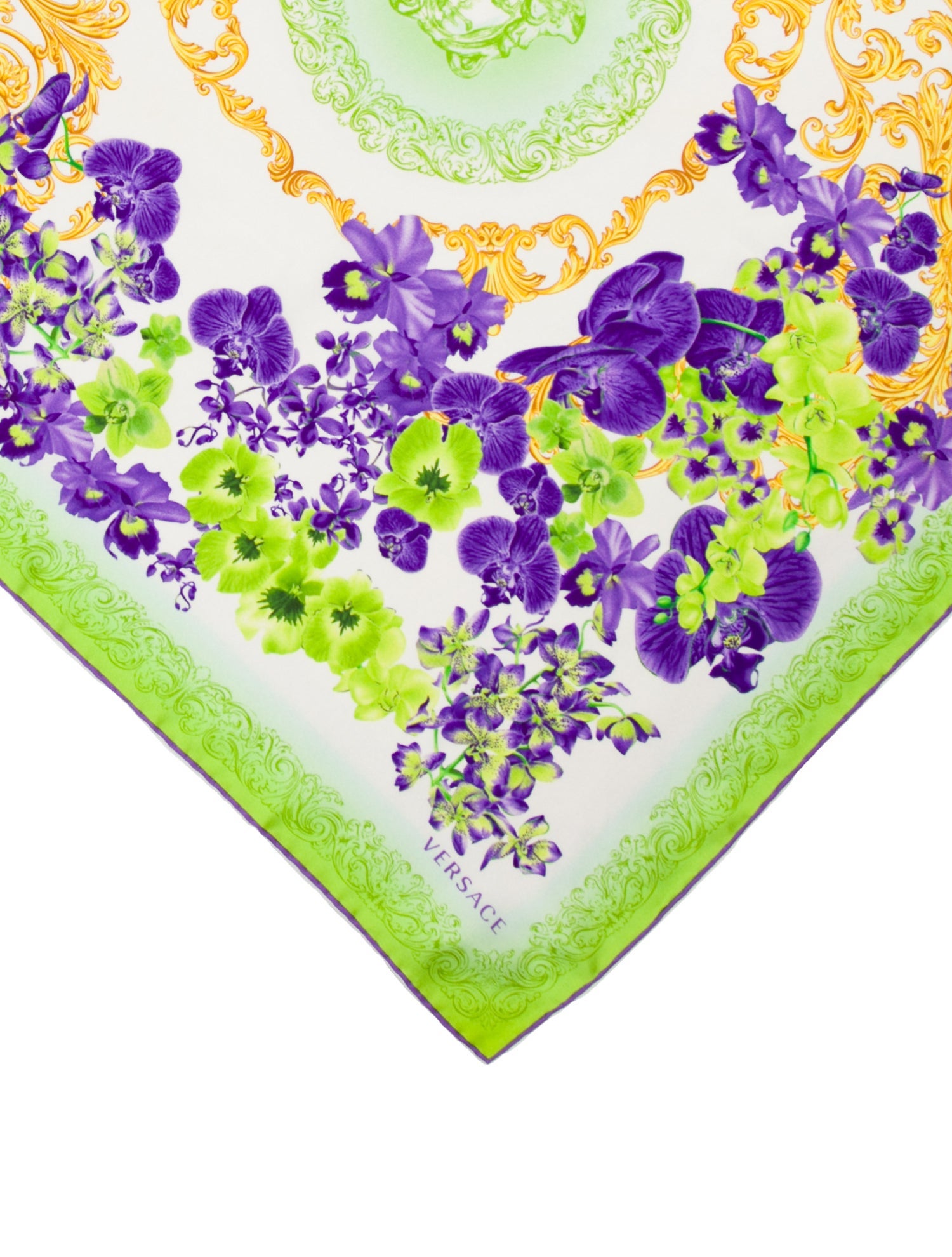 Versace Silk Printed Scarf