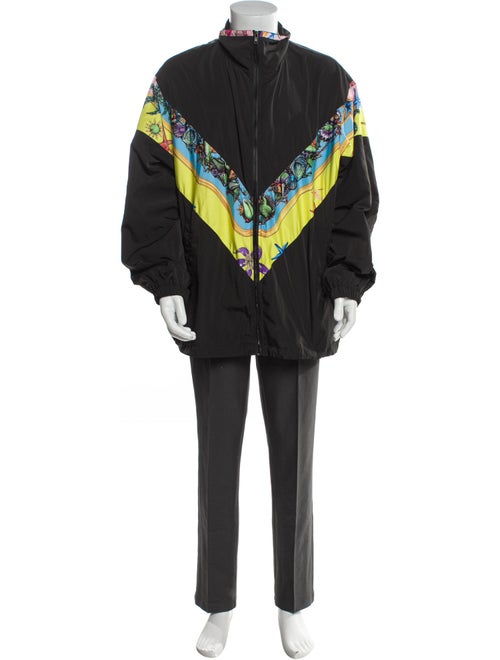 Versace 2021 Graphic Print Windbreaker