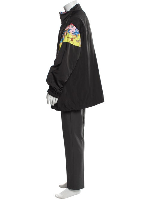 Versace 2021 Graphic Print Windbreaker