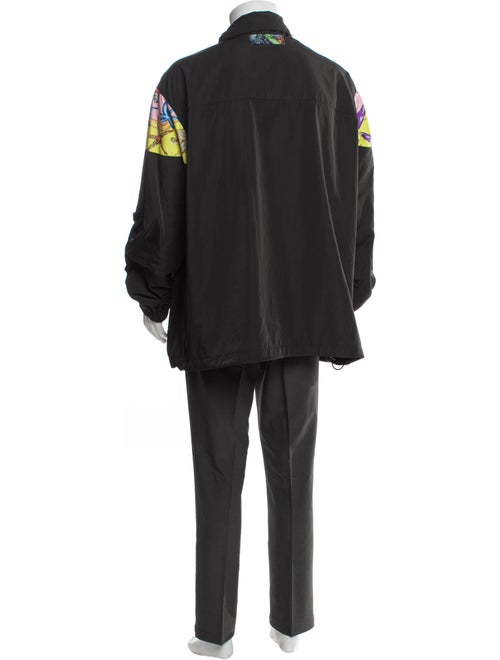 Versace 2021 Graphic Print Windbreaker