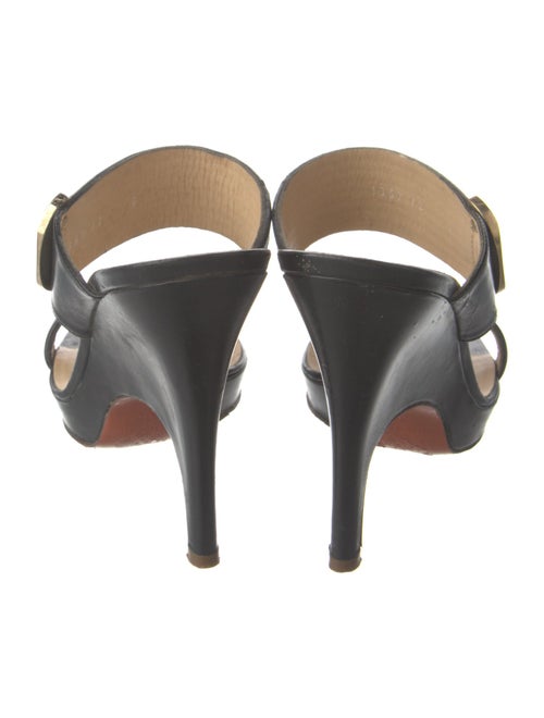 Versace Leather Slides