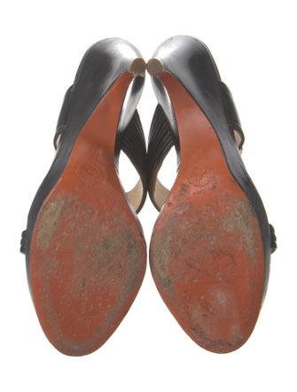 Versace Leather Slides