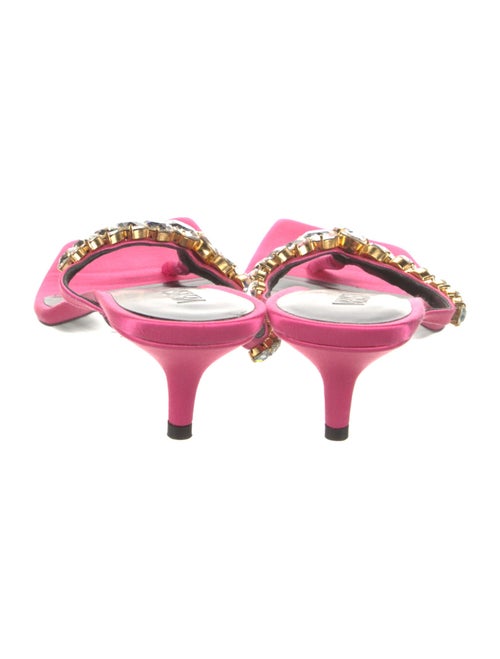 Versace Satin Slides