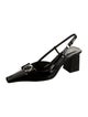 Versace Patent Leather Slingback Pumps
