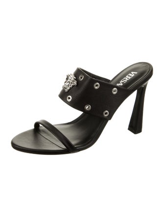 Versace Leather Slides