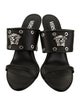 Versace Medusa Insignia Leather Slides