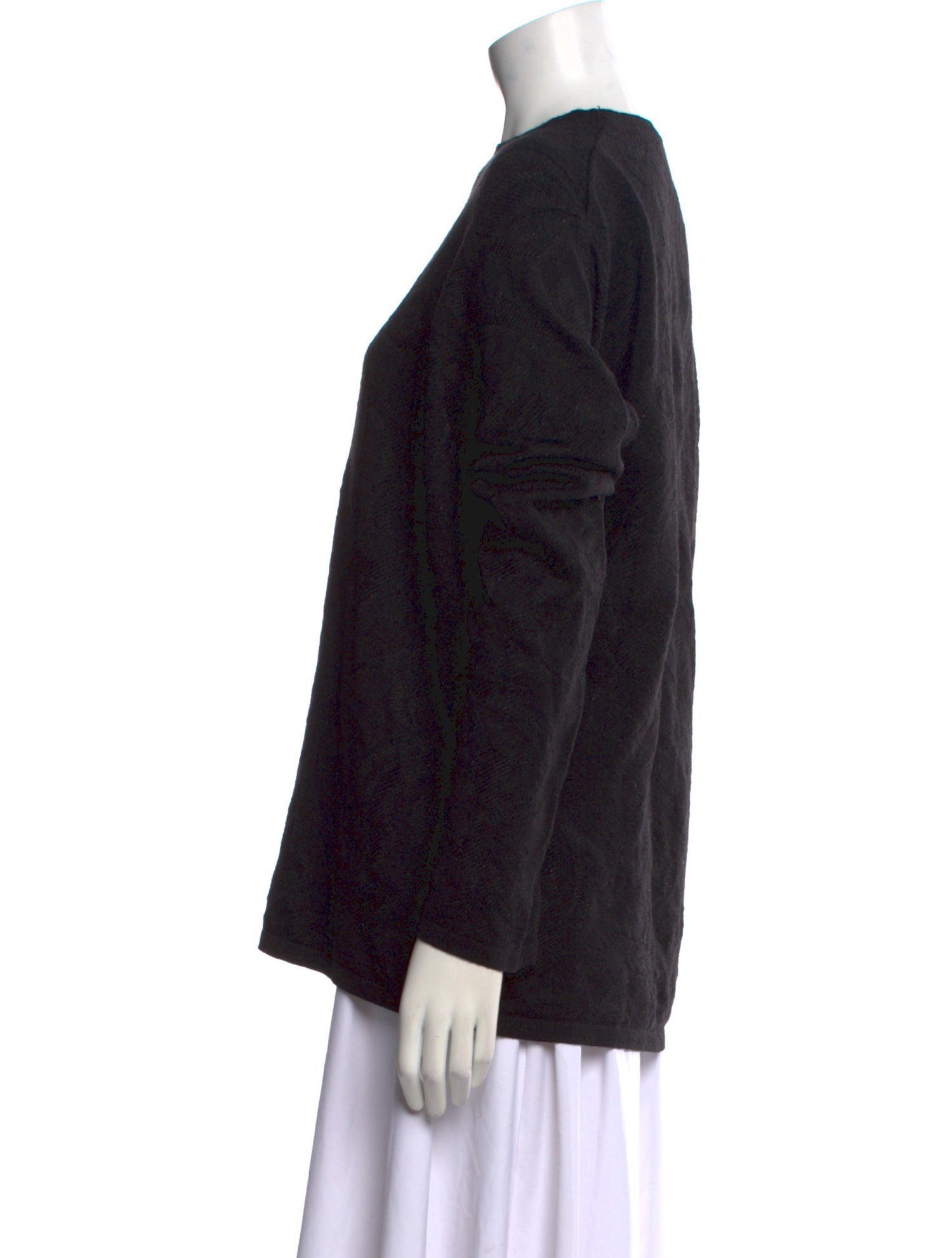 V2 Versace Classic Merino Wool Crew Neck Sweater