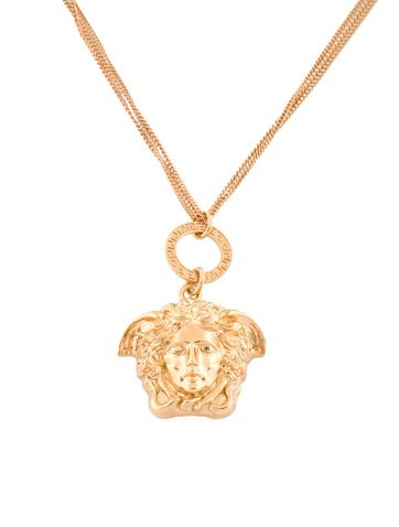 Versace Pendant Necklace Medusa Head