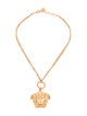 Versace Medusa Head Pendant Necklace
