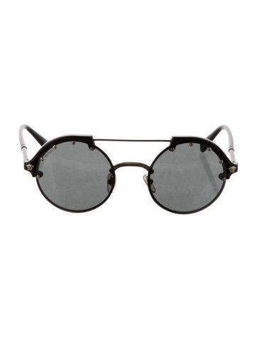 Versace Sunglasses Round Tinted