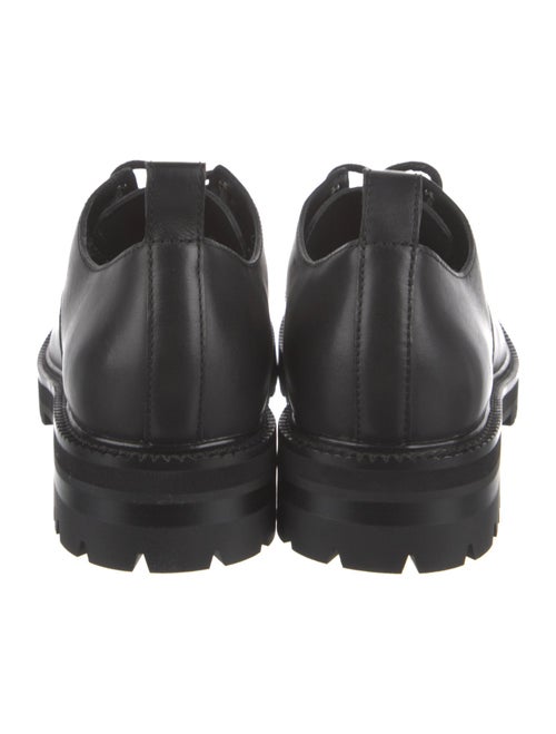 Versace Leather Derby Shoes