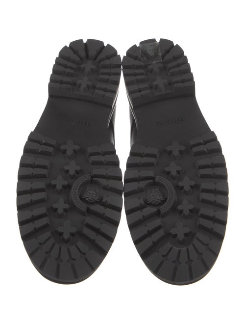 Versace Leather Derby Shoes