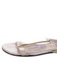Versace Patent Leather Printed T-Strap Sandals