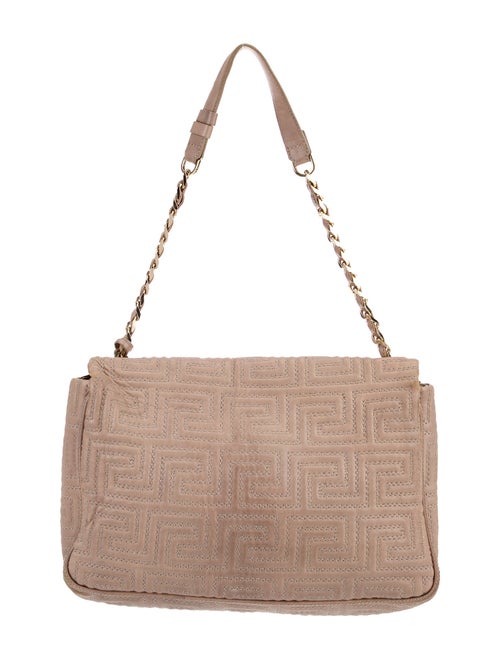 Versace Leather Top Handle Bag