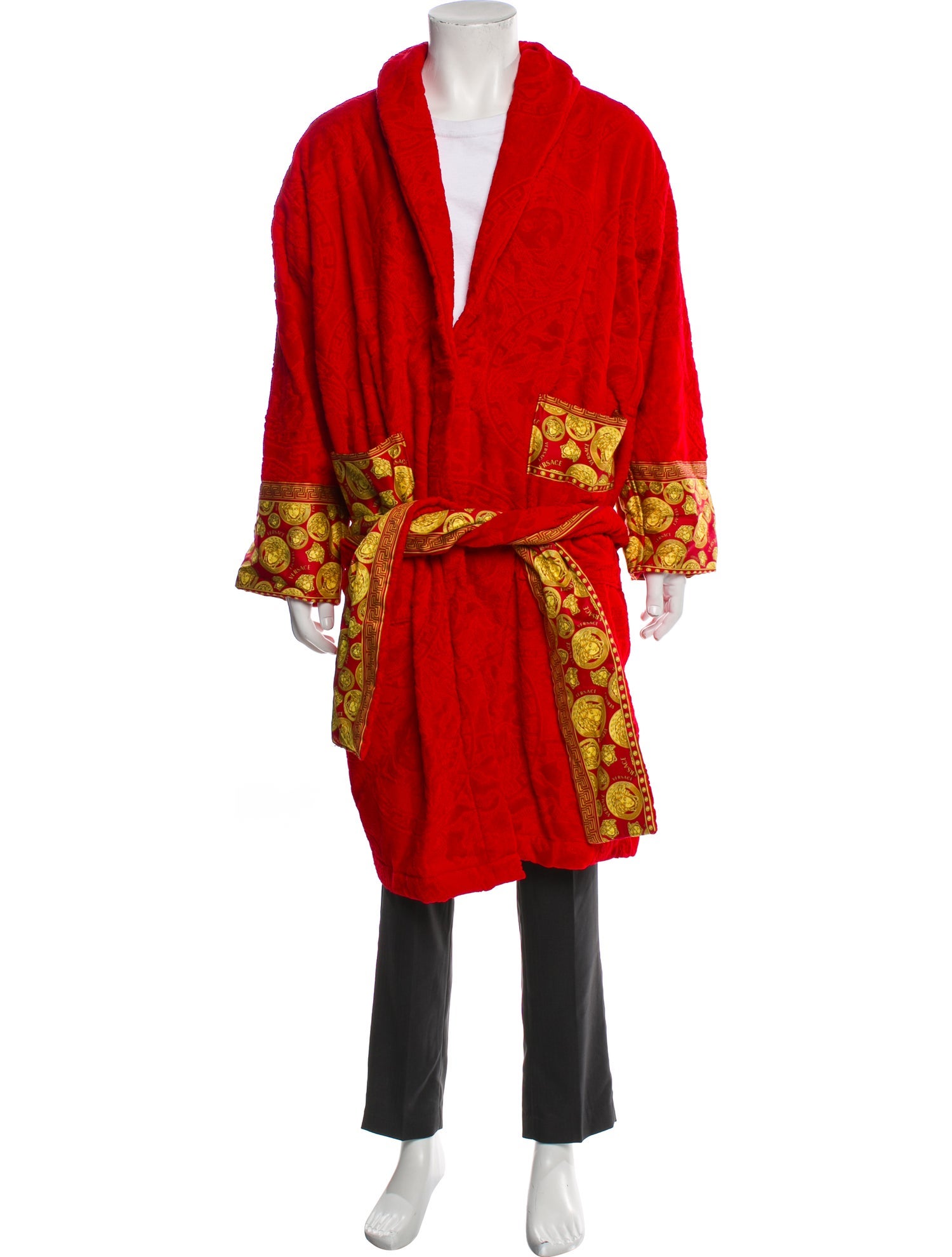 Versace Medusa Insignia Robe w/ Tags