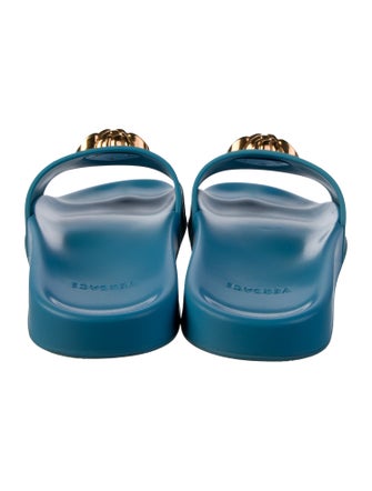Versace Medusa Insignia Rubber Slides